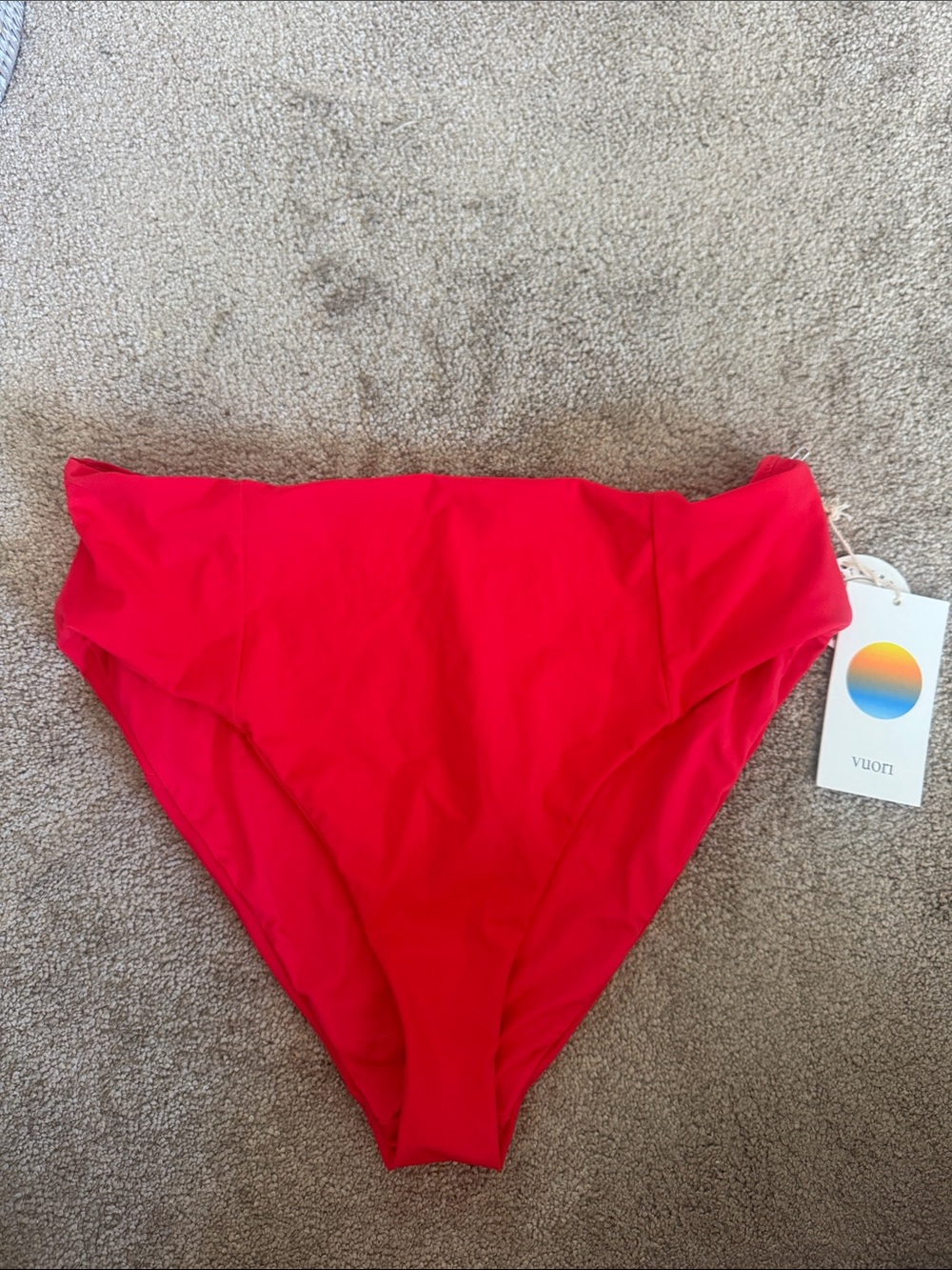 Vuori Dune High-Rise Bikini Bottoms NWT